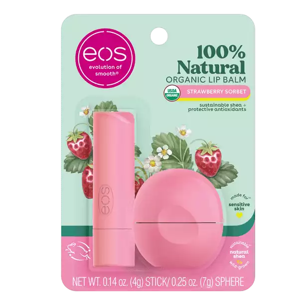 eos 100% Natural & Organic Lip Balm Stick & Sphere