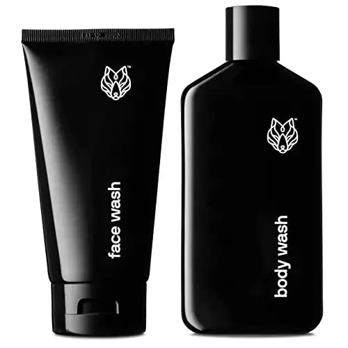 Black Wolf Face and Body Wash