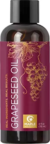 Pure Grapeseed Oil for Skin Care - Cold Pressed Grape Seed Oil Liquid for Skin with Moisturizing Carrier Oil