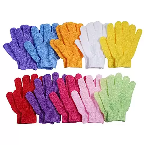10 Pairs Exfoliating Gloves