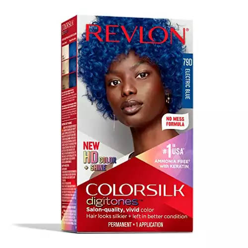 Revlon Permanent Hair Colorsilk Digitones with Keratin