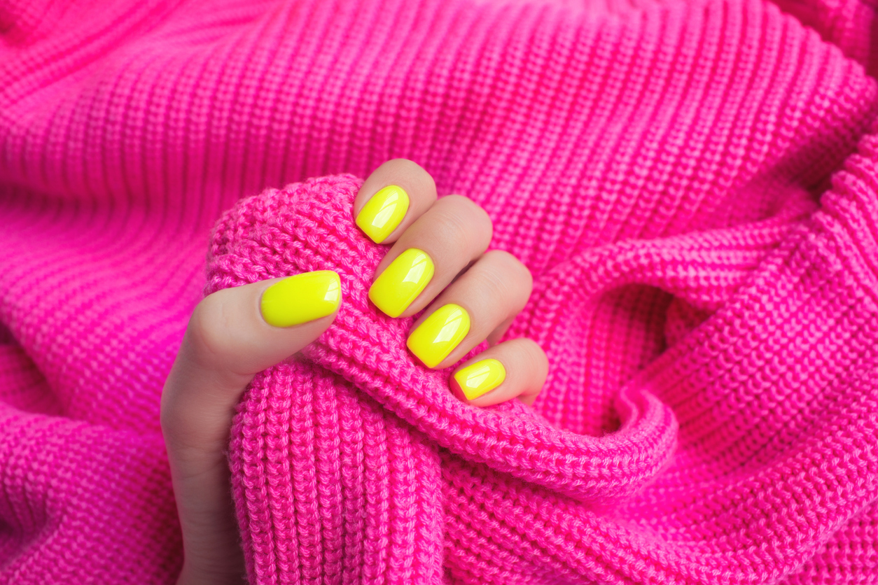 Cute Neon Nails