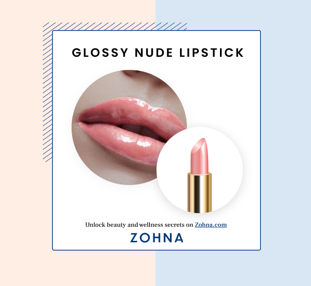 Glossy Nude Lipstick