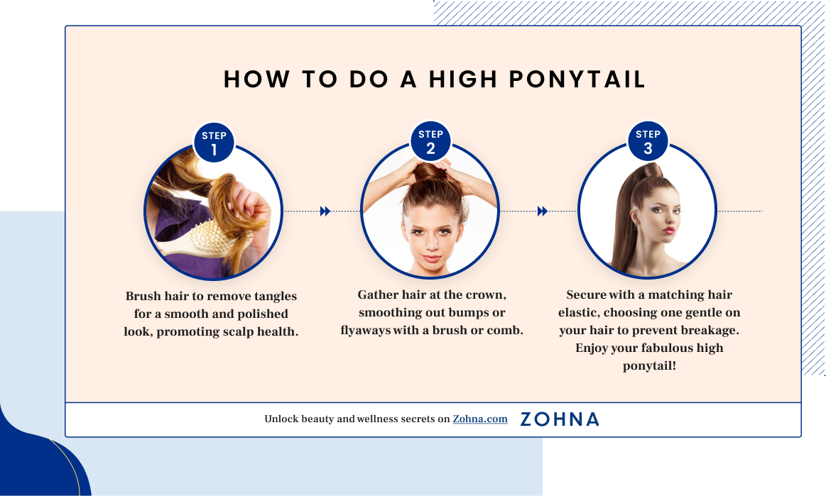 How To Do A High Ponytail