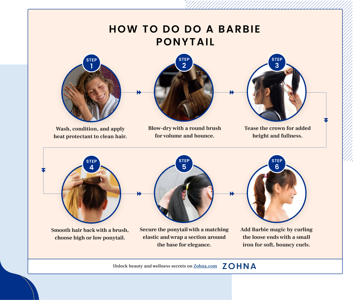 How To Do Do A Barbie Ponytail