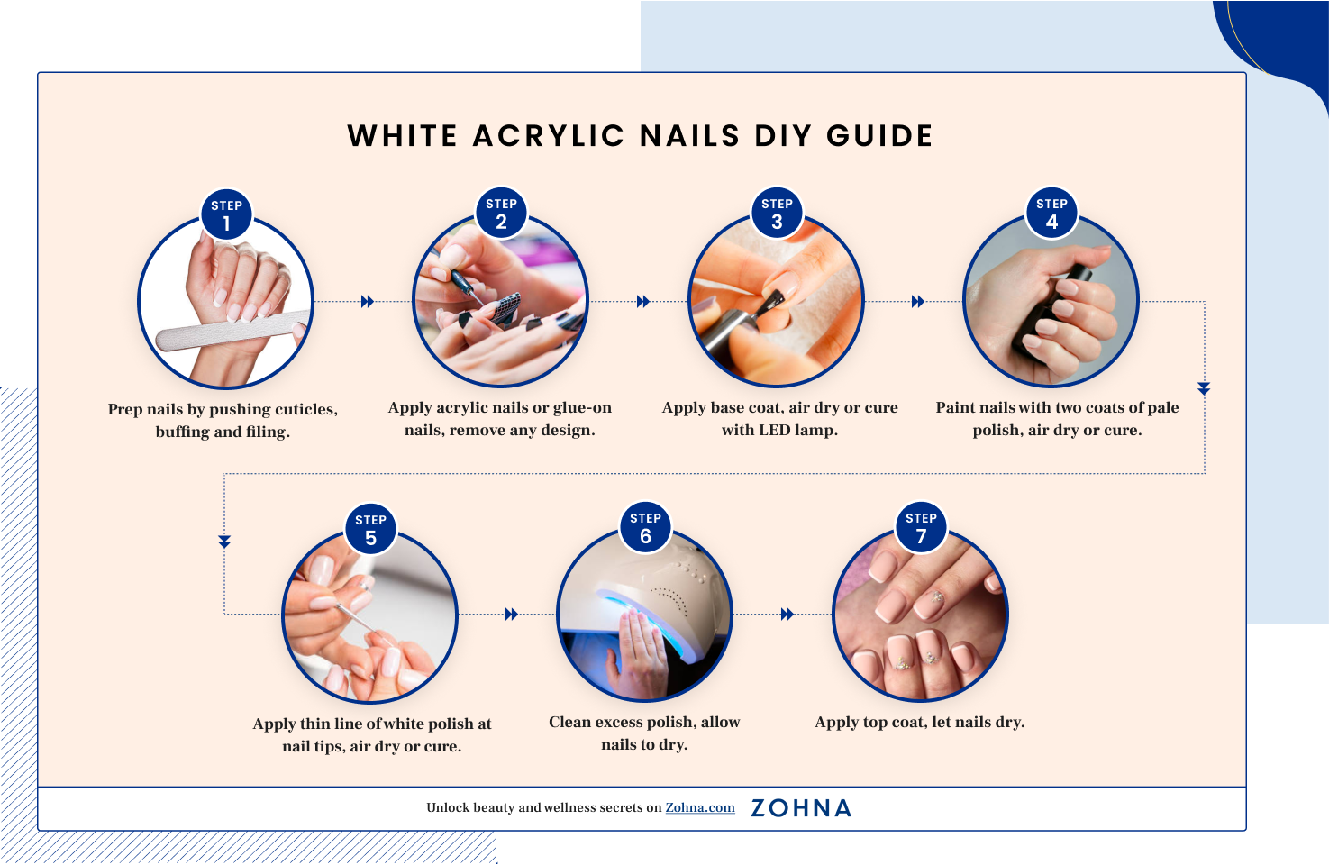 White Acrylic Nails DIY Guide