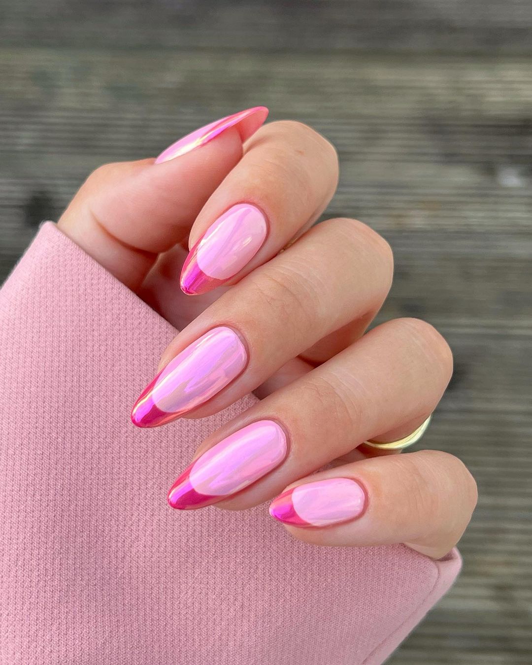Barbie Pink Ballerina Nails