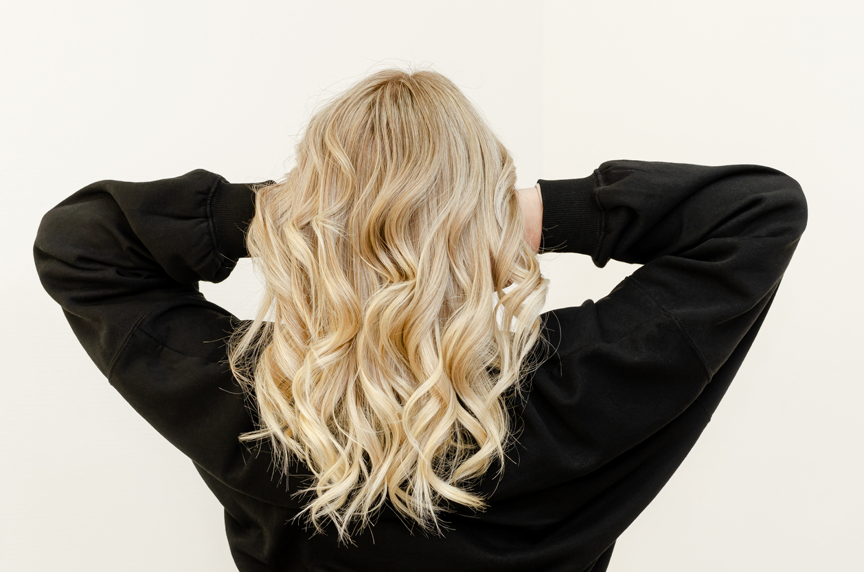 Blonde Balayage hair