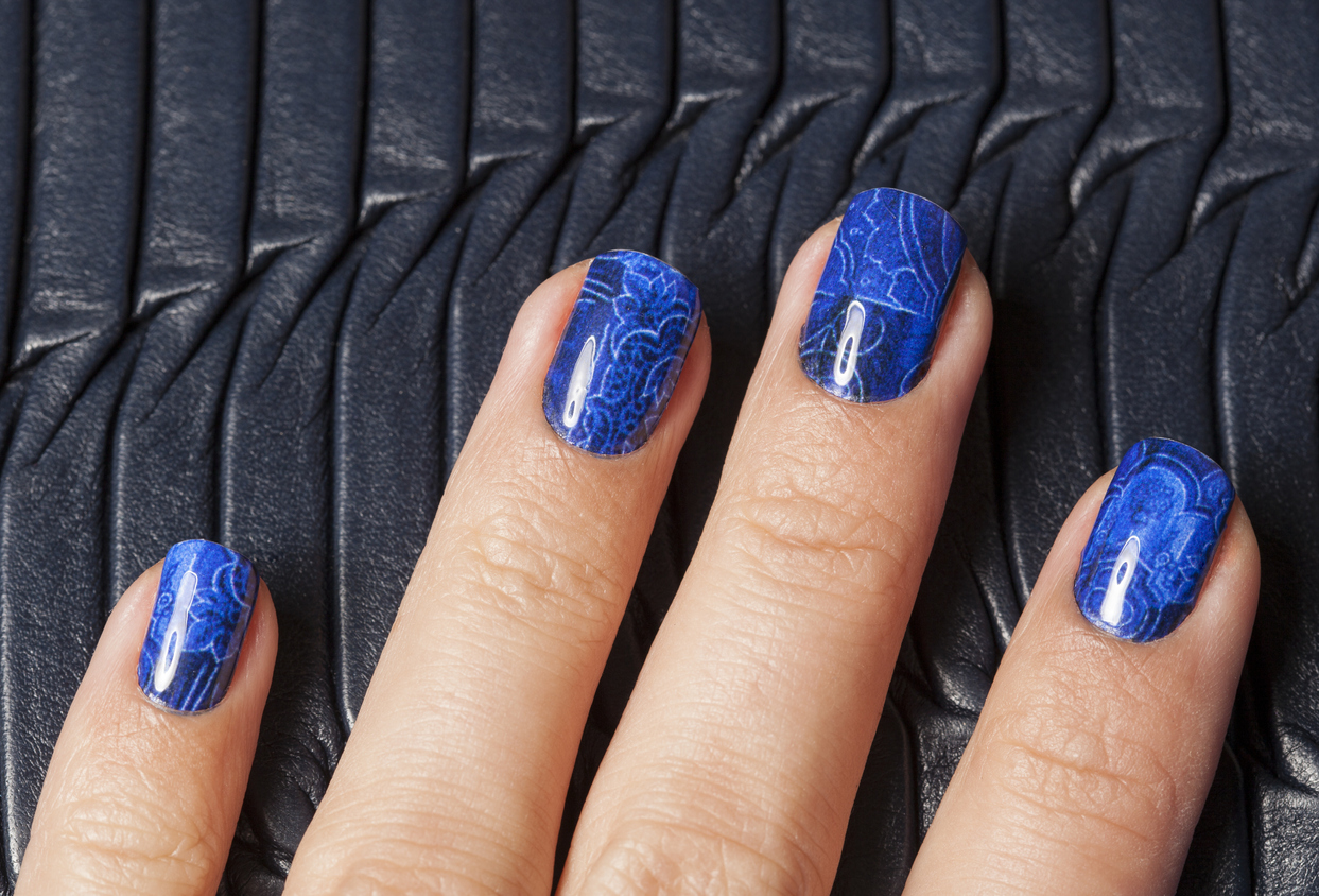 33 Blue Acrylic Nails You’ll Love