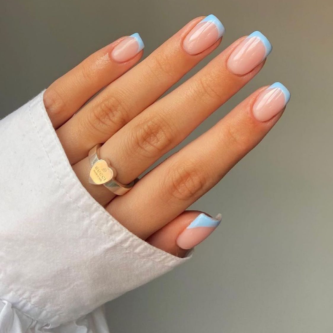 Blue Wedding Nails