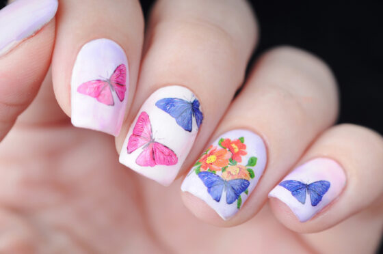 32 Amazing Butterfly Nails Ideas for Inspiration