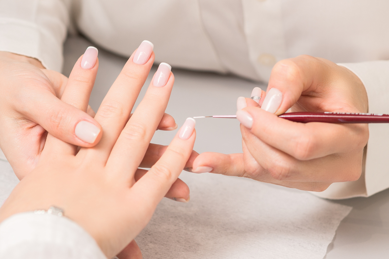 Classic Short French Tip Nail Designs