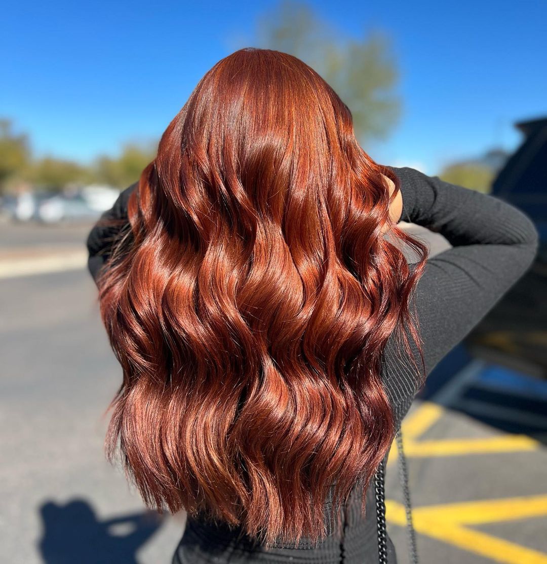 Copper Ginger Hair Color