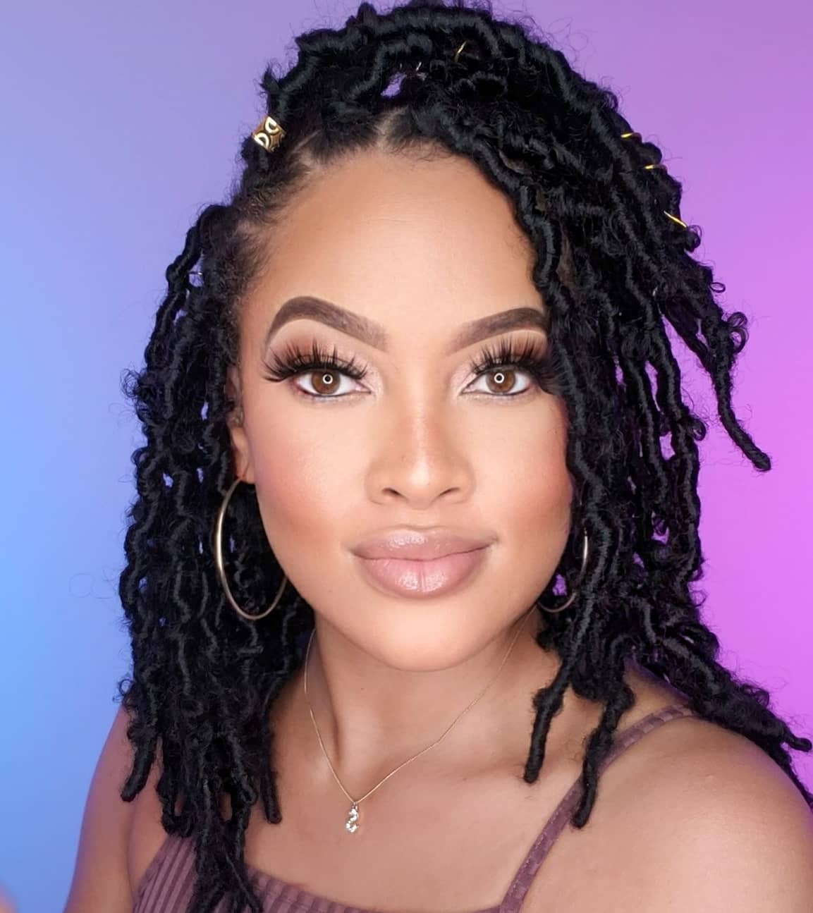 18 Amazing Crochet Butterfly Locs Hairstyles in 2024 Zohna