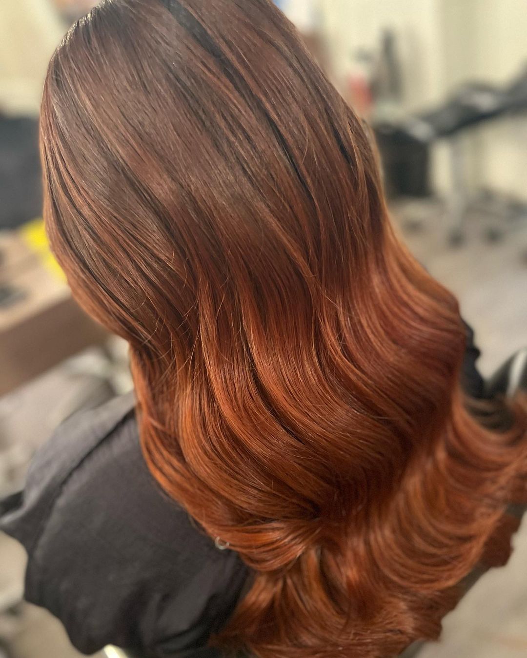 Dark Copper Hair Color