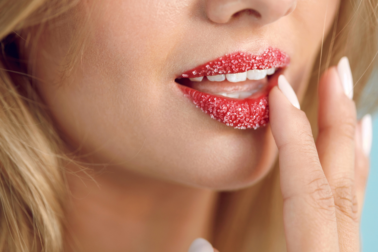 Homemade lip scrub benefits