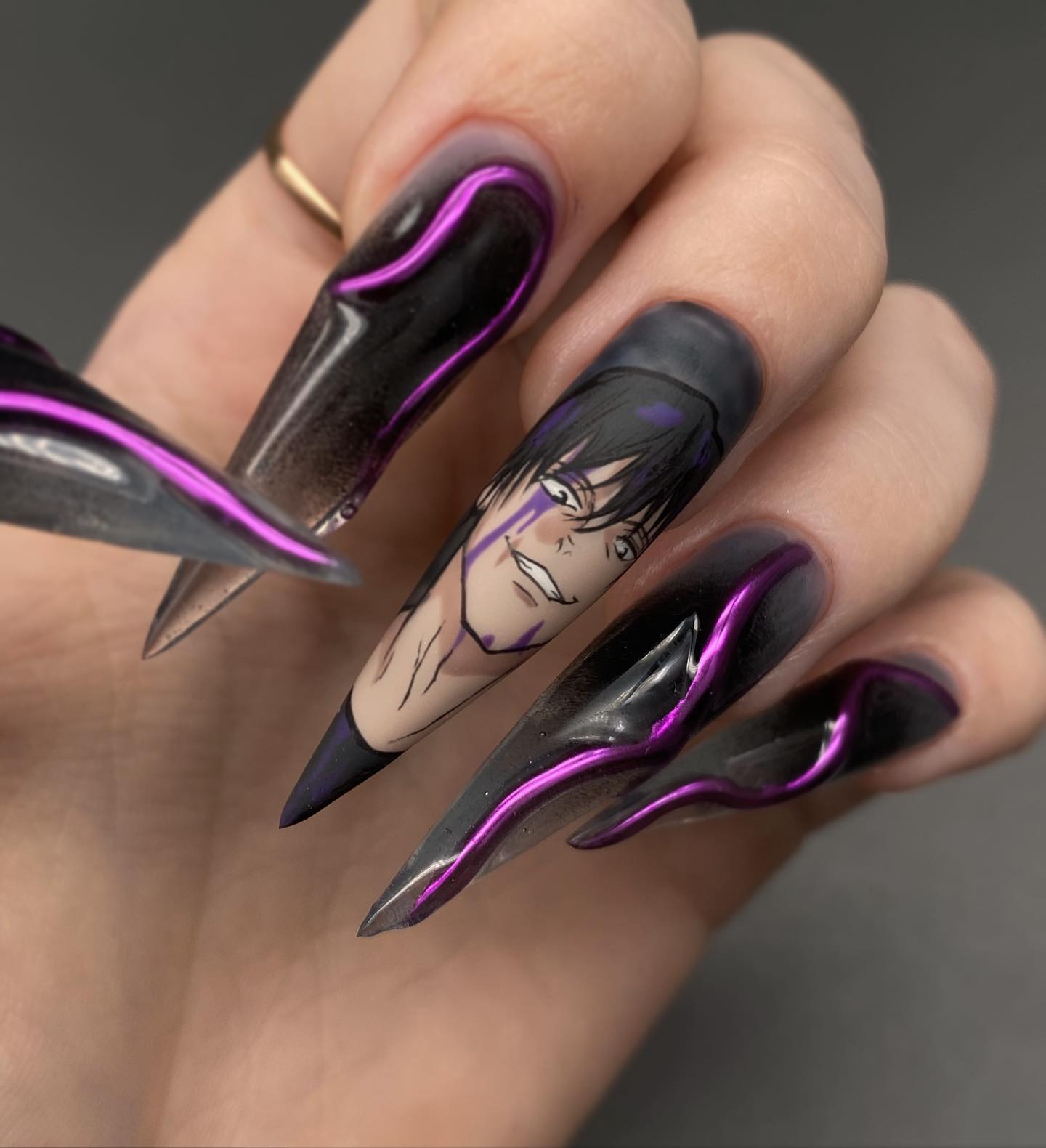 Easy Anime Nails