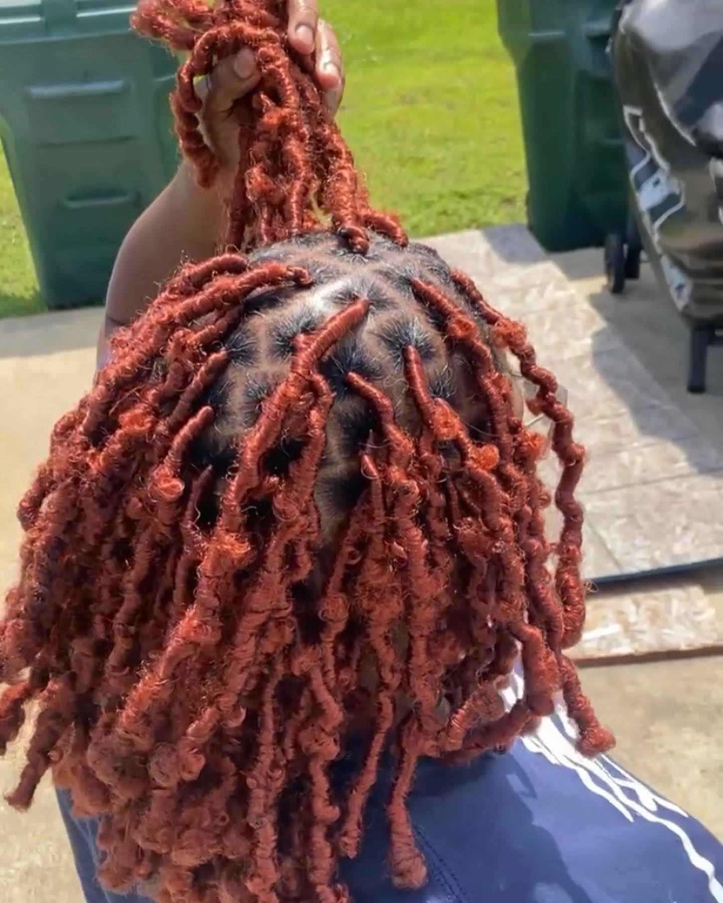 Ginger Butterfly Locs