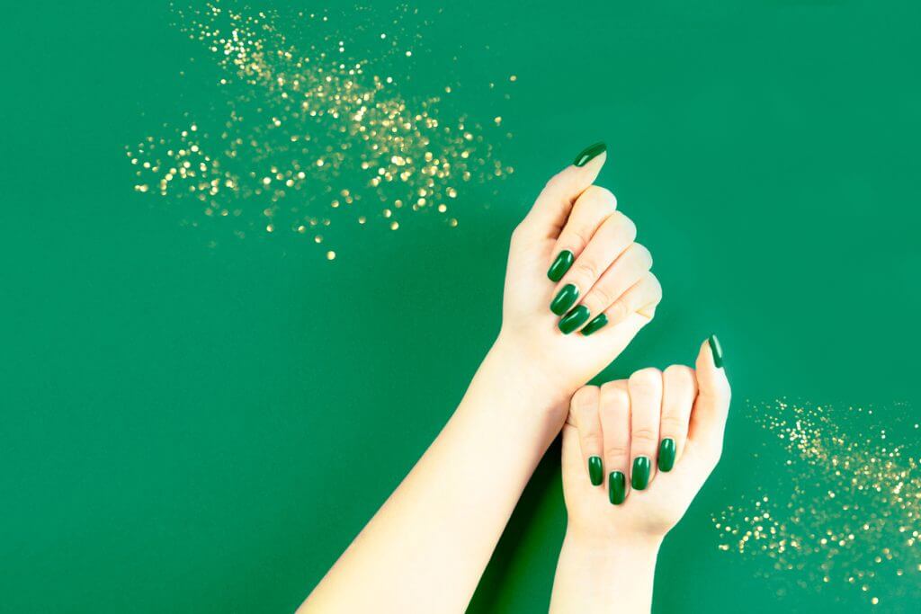 2. Emerald Green Coffin Nails - wide 6