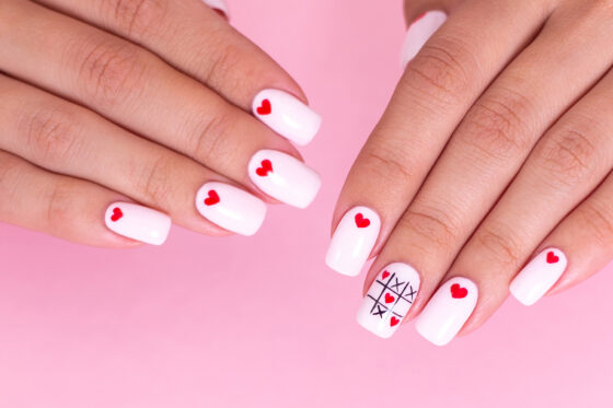 43 Irresistible Heart Nails You’ll Fall in Love With