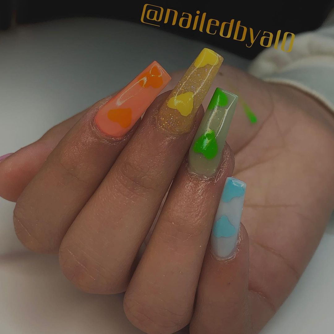 Kawaii Gel Acrylic Nails