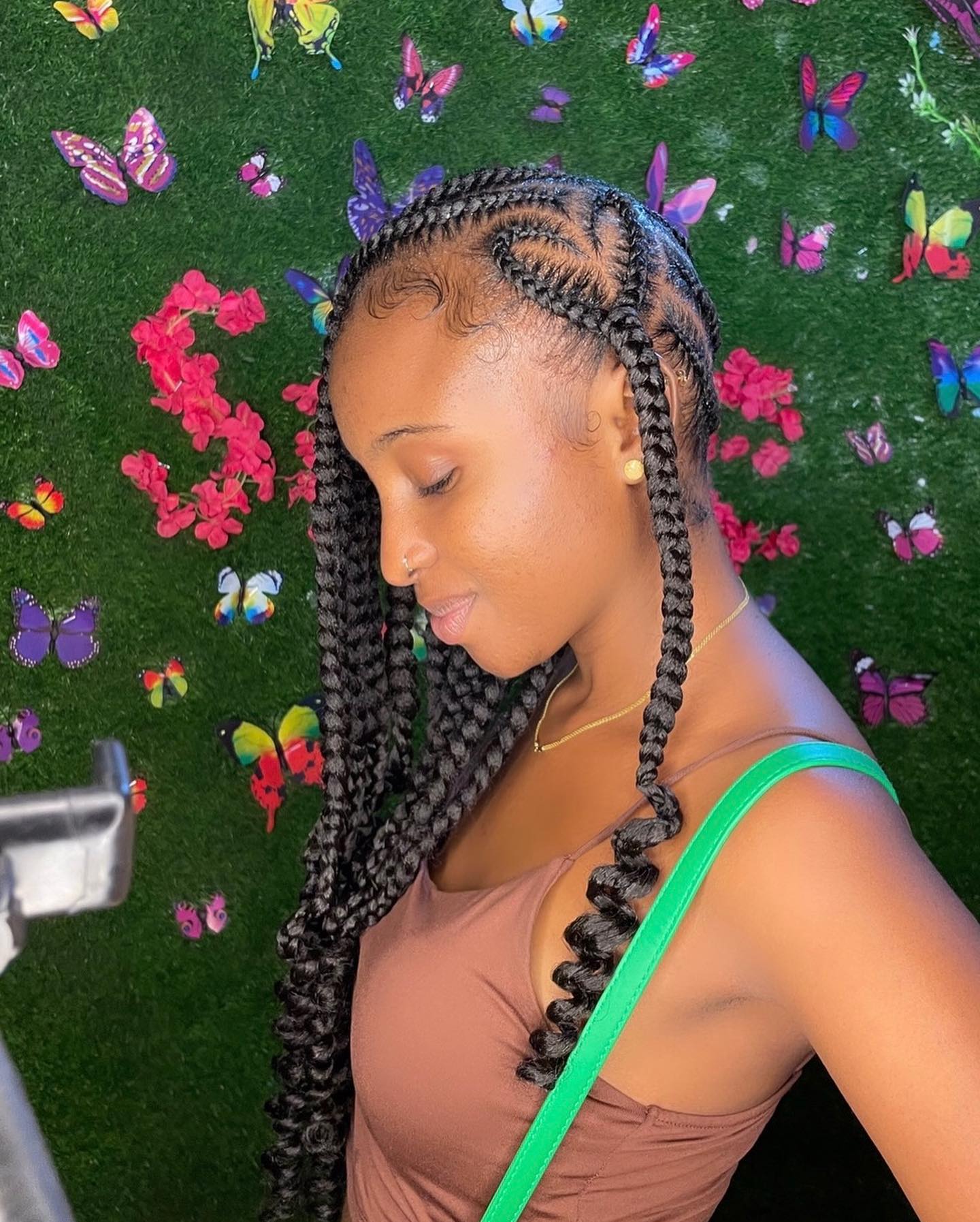 Lemonade Braids With Heart