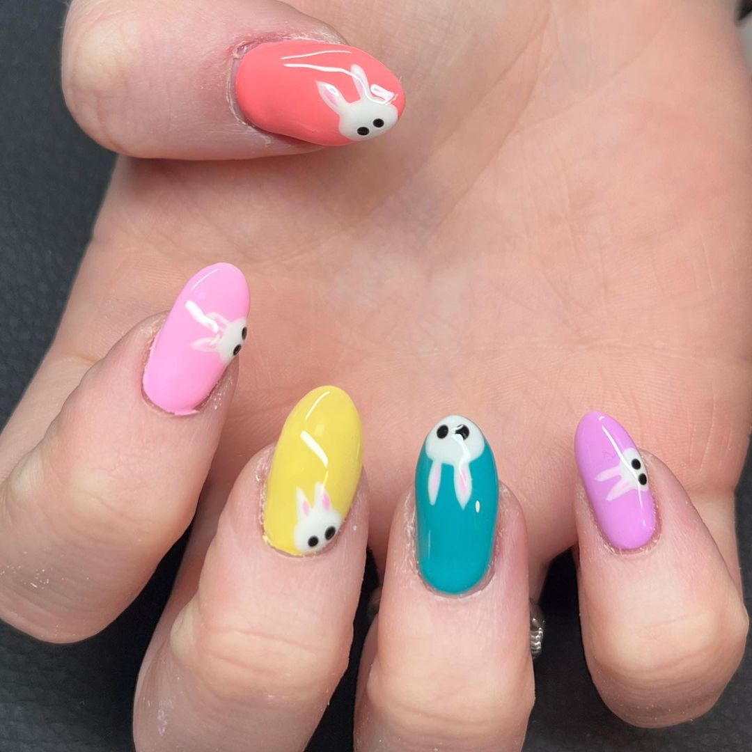 Long Easter Nails