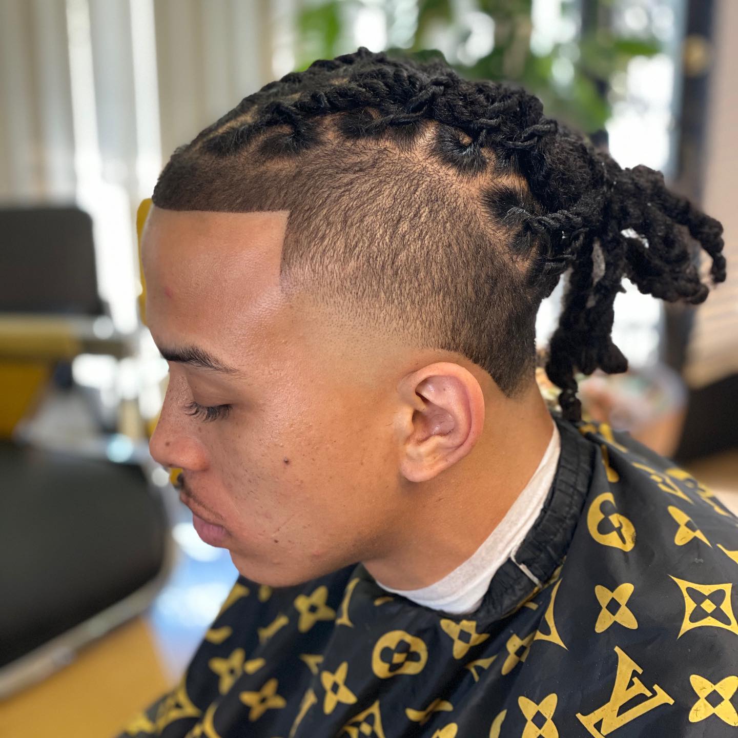Low Fade with Dreads