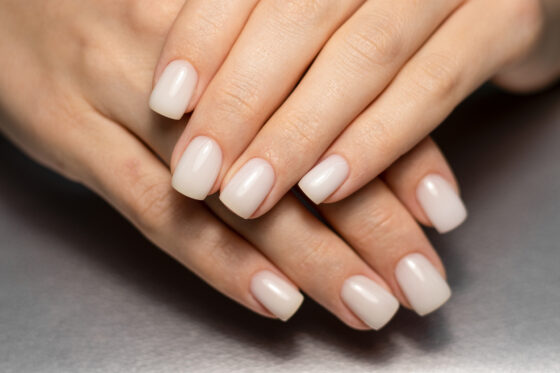 24 Trending Milky White Nails that are Smooth and Sophisticated
