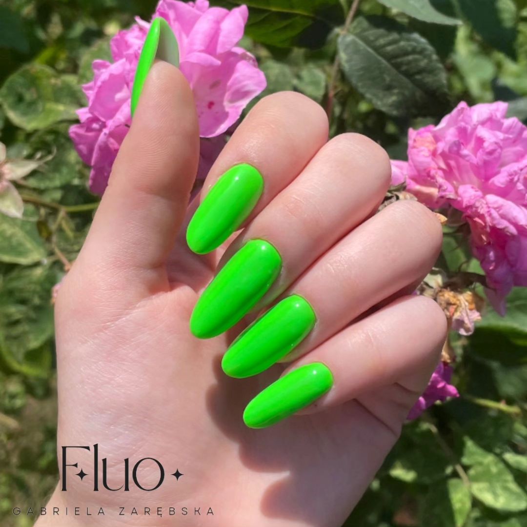 Neon Green Acrylic Nail Designs