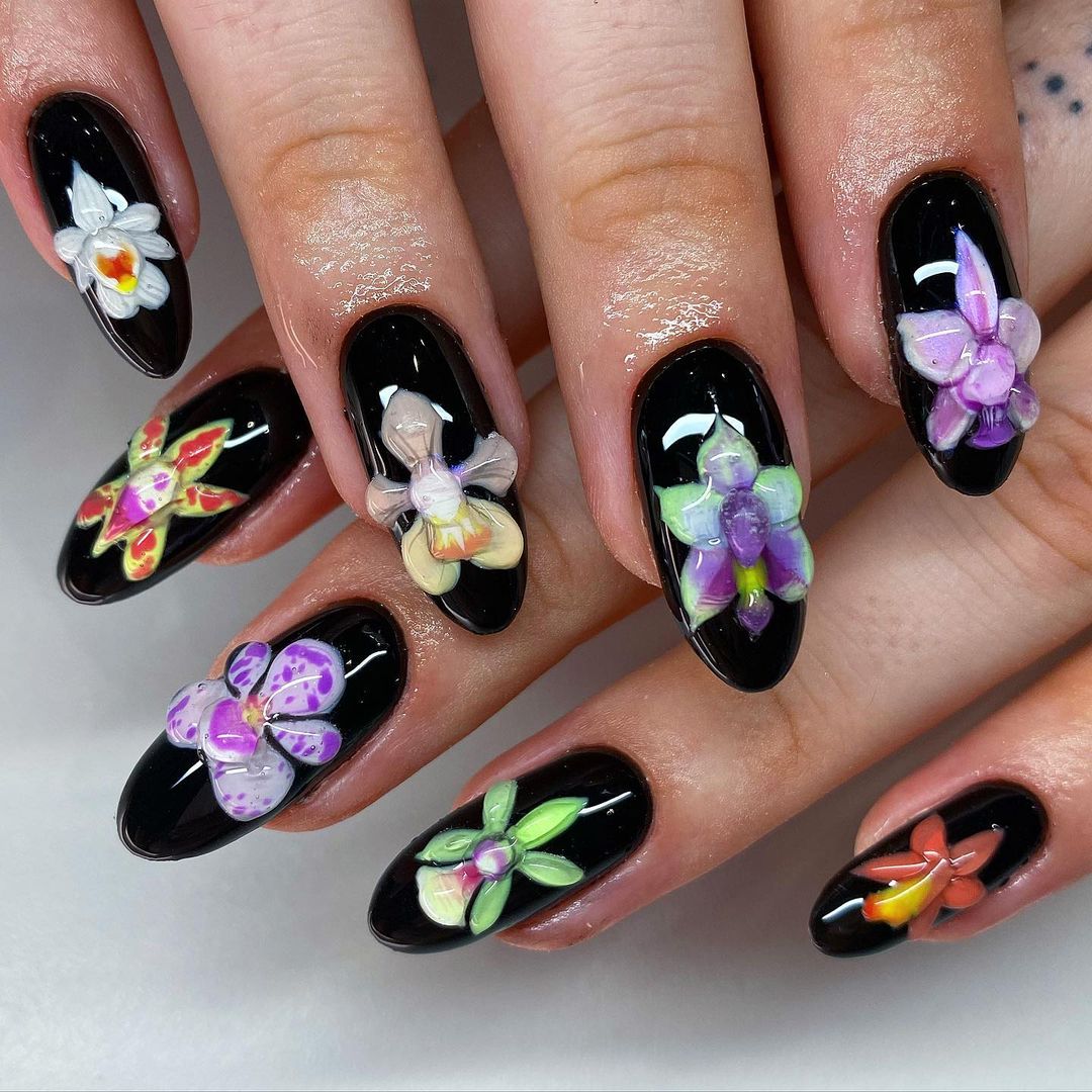 Orchid Nails