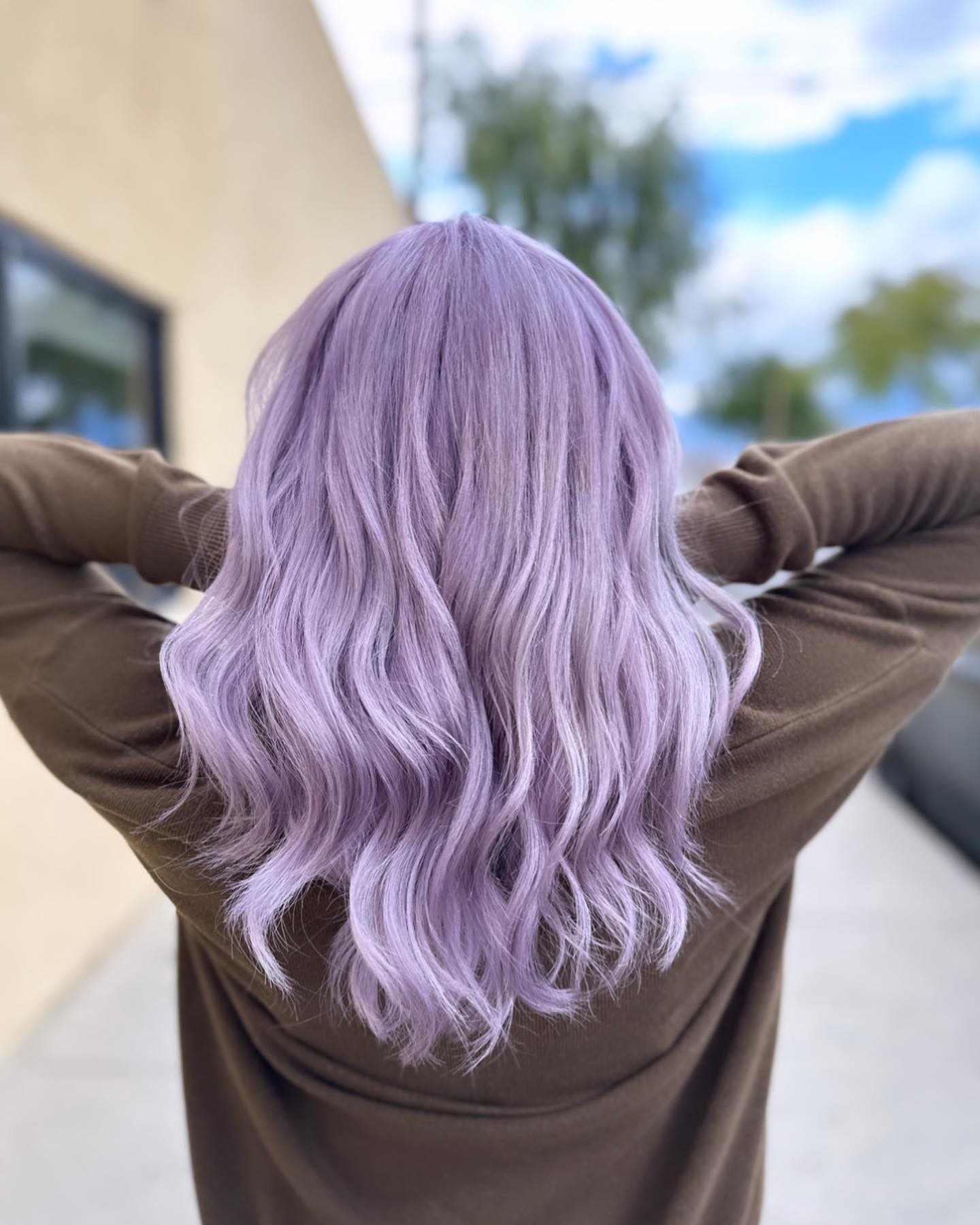 Pastel Light Purple Hair
