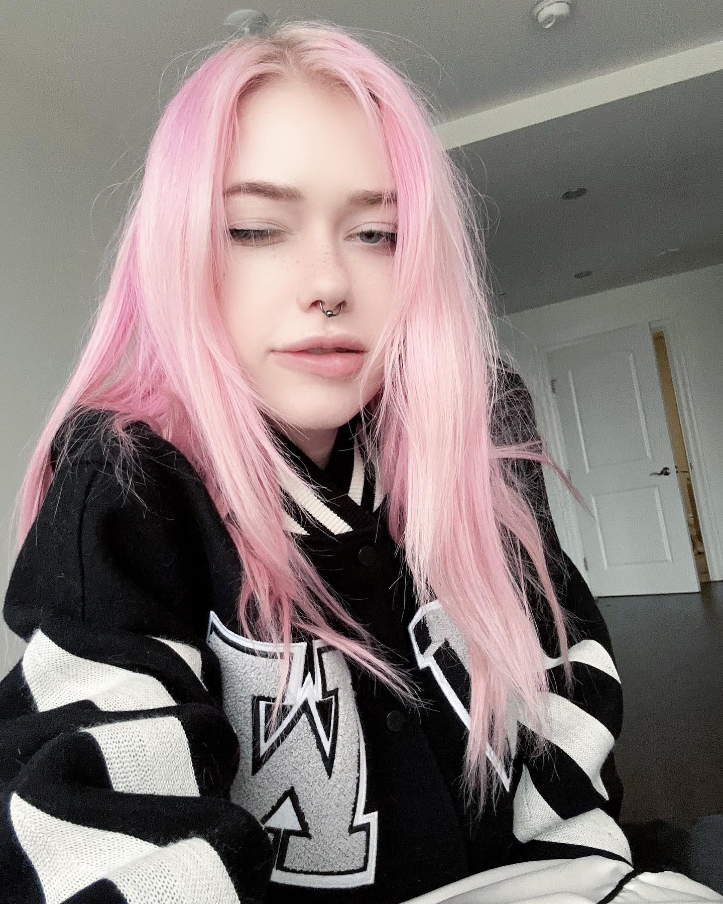 Pink Egirl Hair