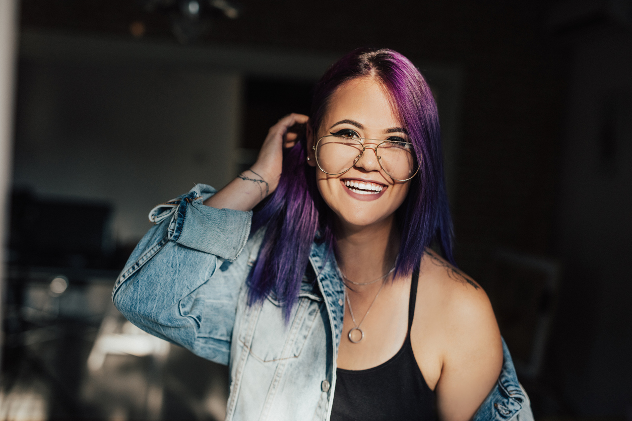 24 Amazing Purple Balayage Hair Styles + How to DIY For Some Purple Power