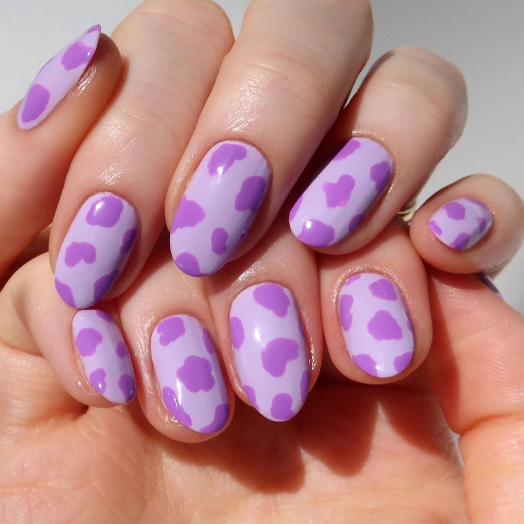 Purple Cow Nails