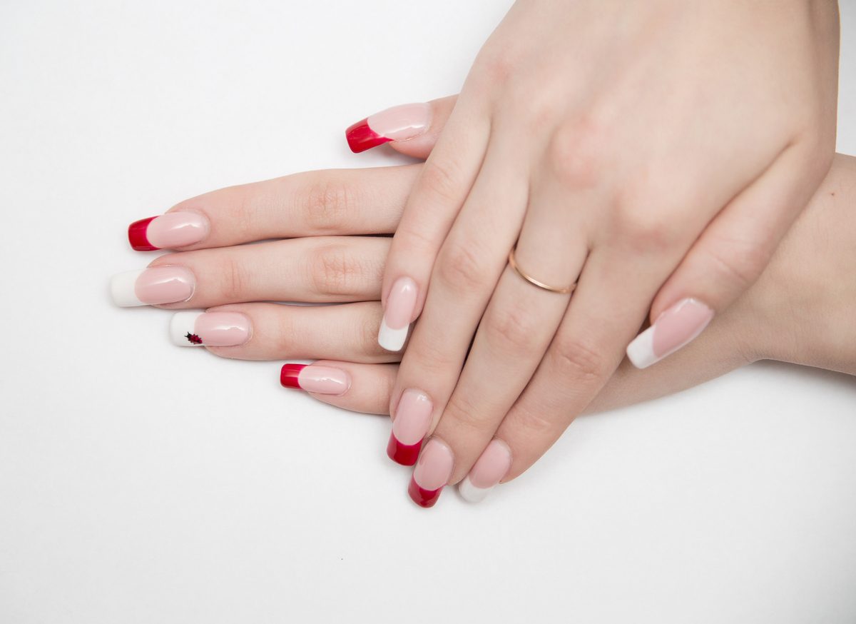 25 Hot Red Coffin Nails That are Extra Spicy