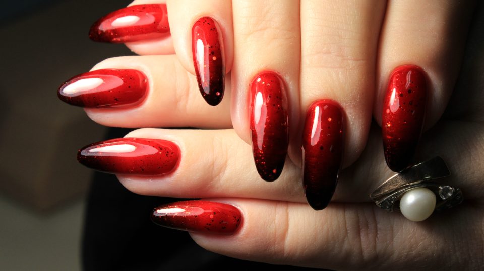25 Spicy Red Ombre Nails That are On Fire