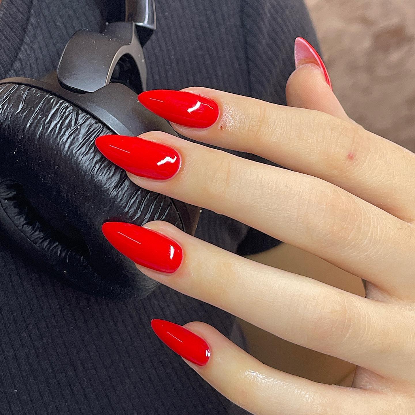 Red Press On Nails