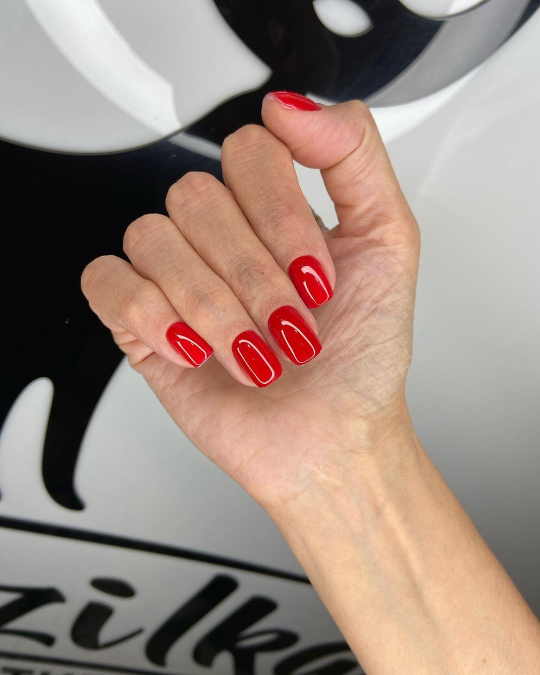 Round Square Short Nails