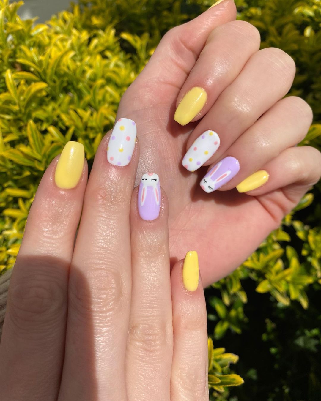 Simple Easter Nail Designs