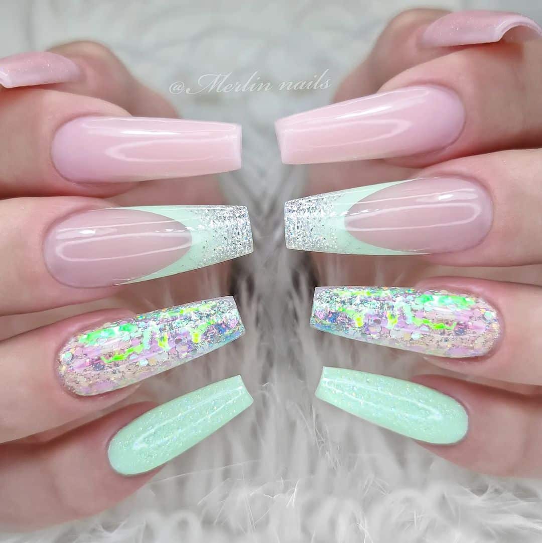 Spring Ballerina Nails