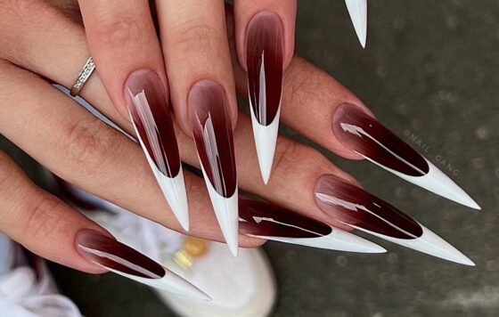 65 Trending Stiletto Nails Ideas + How to Shape