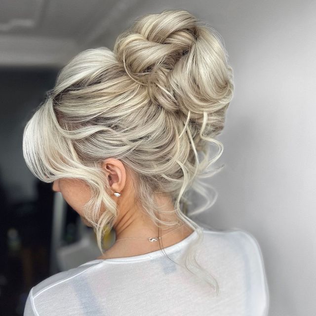 The High Bun Volleyball Hairstyles for Long Hair