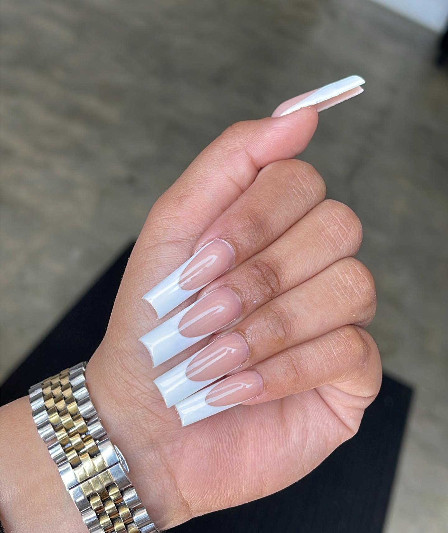 Traditional White Tips