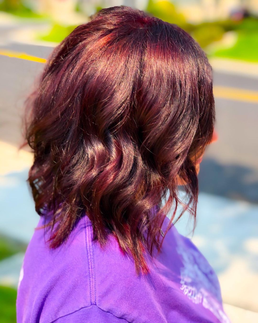 Wella Burgundy Hair Color 5RV