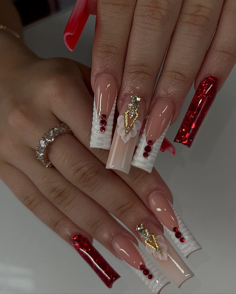 17 Red Bottom Nails Trending in 2024 + Best Polish & How to DIY
